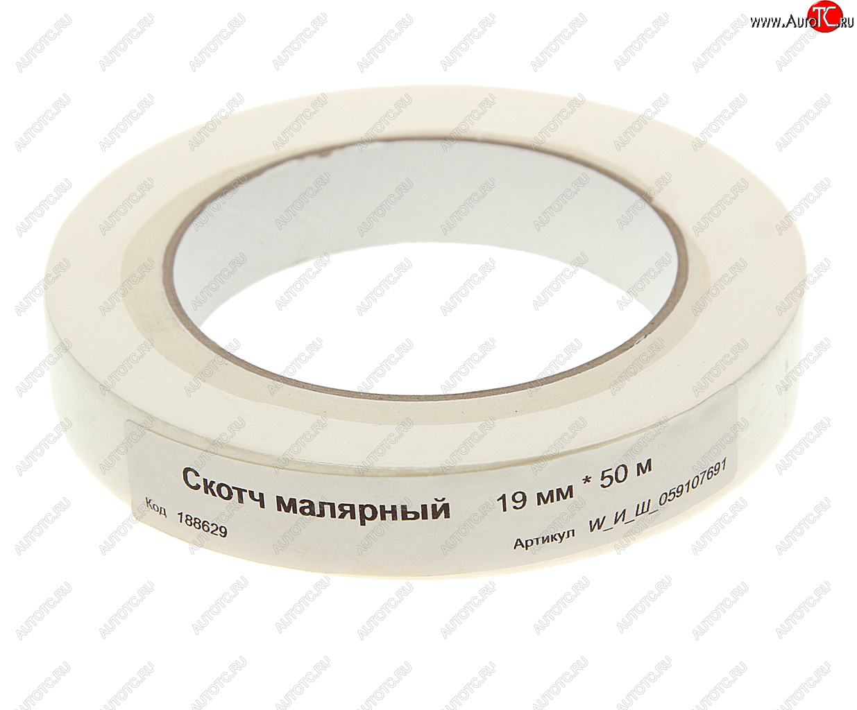 92 р. Скотч малярный 19ммх50м TECHROLL TECHROLL w_и_ш_059107691  с доставкой в г. Пермь