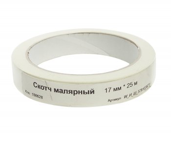 50 р. Скотч малярный 17ммх25м TECHROLL TECHROLL w_и_ш_579107671  с доставкой в г. Пермь. Увеличить фотографию 1