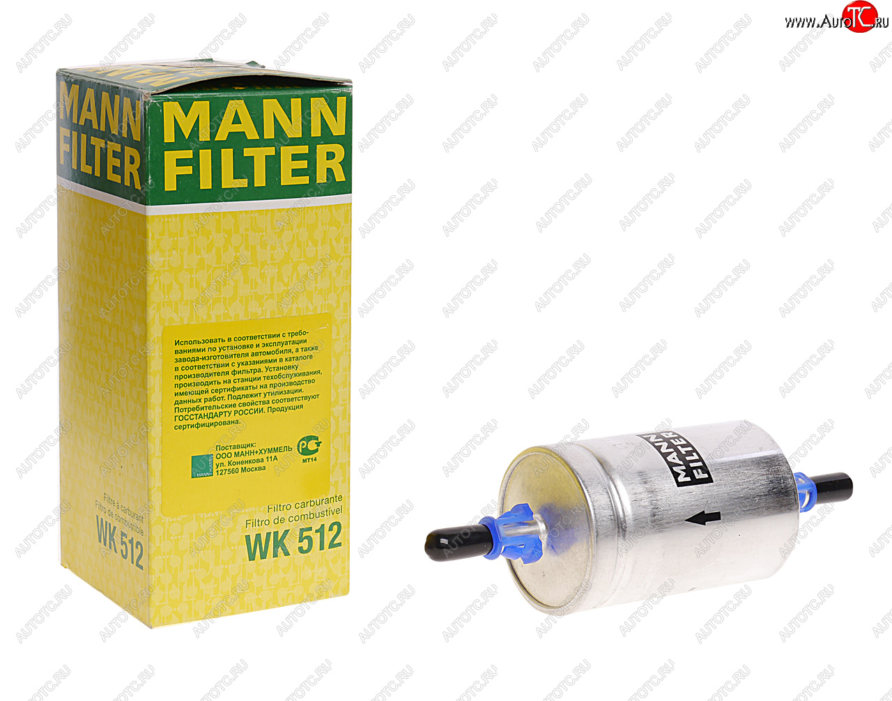 799 р. Фильтр топливный VW AUDI OPEL PEUGEOT MANN MANN wk512  с доставкой в г. Пермь