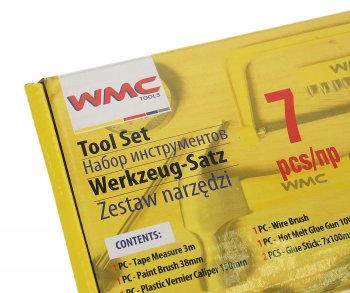 699 р. Набор инструментов 7 предметов WMC TOOLS WMC TOOLS wmc-1007  с доставкой в г. Пермь. Увеличить фотографию 5