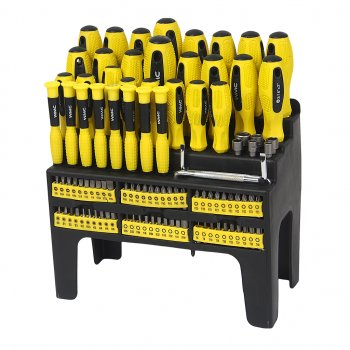 2 469 р. Набор инструментов 100 предметов (отвертки, биты) WMC TOOLS WMC TOOLS wmc-10100  с доставкой в г. Пермь. Увеличить фотографию 1