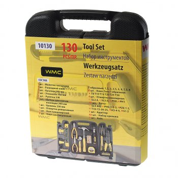 2 769 р. Набор инструментов 130 предметов WMC TOOLS WMC TOOLS wmc-10130  с доставкой в г. Пермь. Увеличить фотографию 4