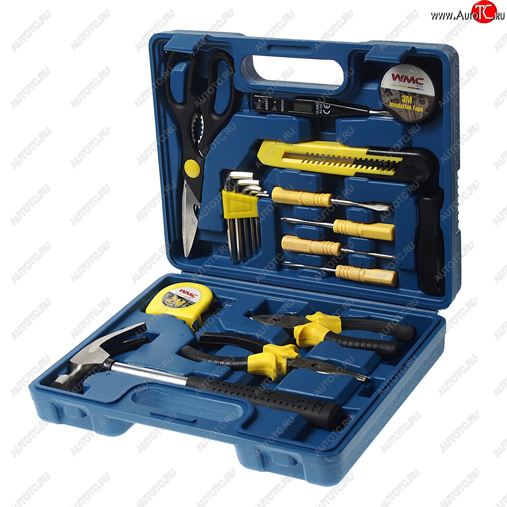 1 339 р. Набор инструментов 18 предметов WMC TOOLS WMC TOOLS wmc-1018  с доставкой в г. Пермь