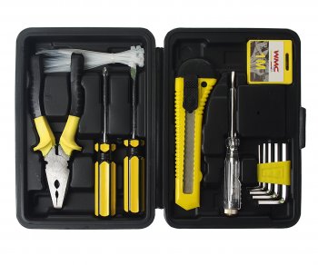 549 р. Набор инструментов 33 предмета слесарно-монтажный WMC TOOLS WMC TOOLS wmc-1033  с доставкой в г. Пермь. Увеличить фотографию 2
