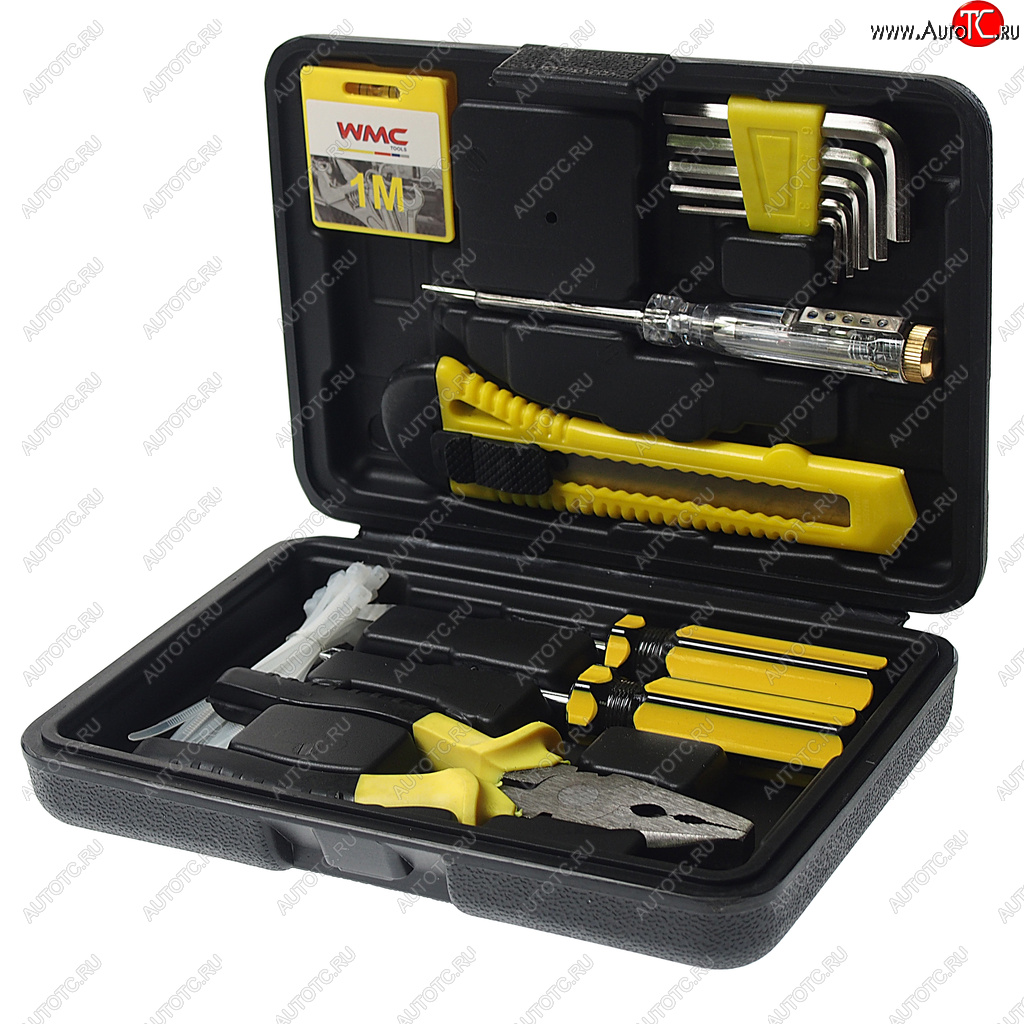 549 р. Набор инструментов 33 предмета слесарно-монтажный WMC TOOLS WMC TOOLS wmc-1033  с доставкой в г. Пермь