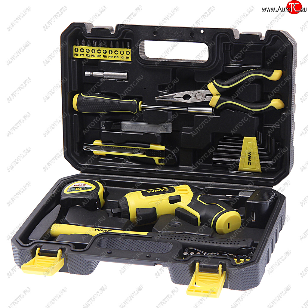 3 799 р. Набор инструментов 47 предметов слесарно-монтажный WMC TOOLS WMC TOOLS wmc-1047  с доставкой в г. Пермь