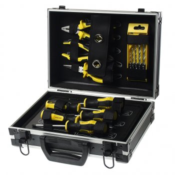 6 999 р. Набор инструментов 64 предмета в чемодане WMC TOOLS WMC TOOLS wmc-1064  с доставкой в г. Пермь. Увеличить фотографию 2