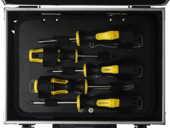 6 999 р. Набор инструментов 64 предмета в чемодане WMC TOOLS WMC TOOLS wmc-1064  с доставкой в г. Пермь. Увеличить фотографию 4