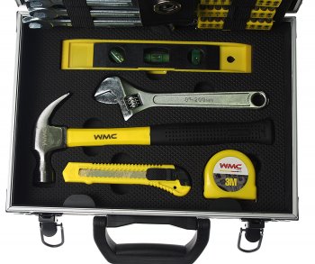 6 999 р. Набор инструментов 64 предмета в чемодане WMC TOOLS WMC TOOLS wmc-1064  с доставкой в г. Пермь. Увеличить фотографию 6