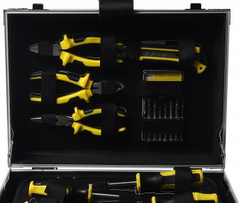7 449 р. Набор инструментов 91 предмет в чемодане WMC TOOLS WMC TOOLS wmc-1091 WMC TOOLS wmc-1091  с доставкой в г. Пермь. Увеличить фотографию 4