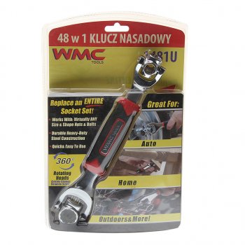 999 р. Ключ гаечный универсальный в блистере WMC TOOLS WMC TOOLS wmc-1481u  с доставкой в г. Пермь. Увеличить фотографию 1