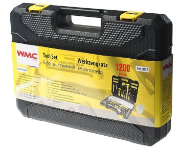 2 899 р. Набор инструментов 1200 предметов слесарно-монтажный WMC TOOLS WMC TOOLS wmc-201200a  с доставкой в г. Пермь. Увеличить фотографию 4