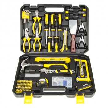 3 479 р. Набор инструментов 144 предмета слесарно-монтажный 14 DR 5-13мм WMC TOOLS WMC TOOLS wmc-20144  с доставкой в г. Пермь. Увеличить фотографию 1