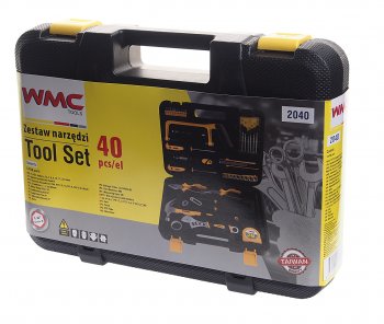 3 199 р. Набор инструментов 40 предметов слесарно-монтажный 14 DR 5-13мм WMC TOOLS WMC TOOLS wmc-2040  с доставкой в г. Пермь. Увеличить фотографию 3