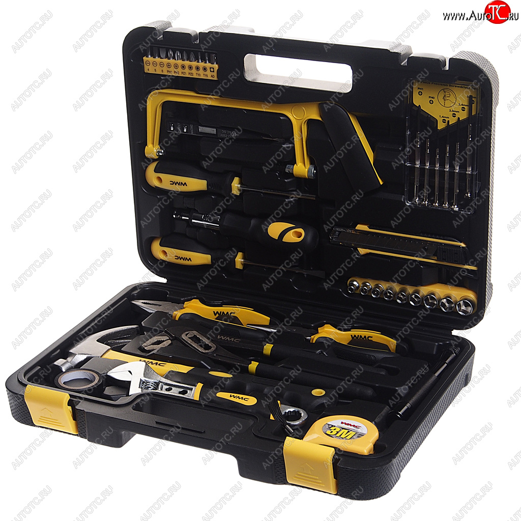 3 199 р. Набор инструментов 40 предметов слесарно-монтажный 14 DR 5-13мм WMC TOOLS WMC TOOLS wmc-2040  с доставкой в г. Пермь