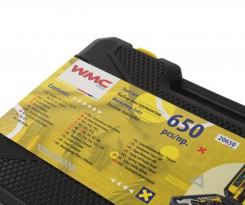 3 199 р. Набор инструментов 650 предметов WMC TOOLS WMC TOOLS wmc-20650  с доставкой в г. Пермь. Увеличить фотографию 4