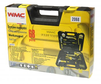 5 999 р. Набор инструментов 68 предметов слесарно-монтажный WMC TOOLS WMC TOOLS wmc-2068 WMC TOOLS wmc-2068  с доставкой в г. Пермь. Увеличить фотографию 6