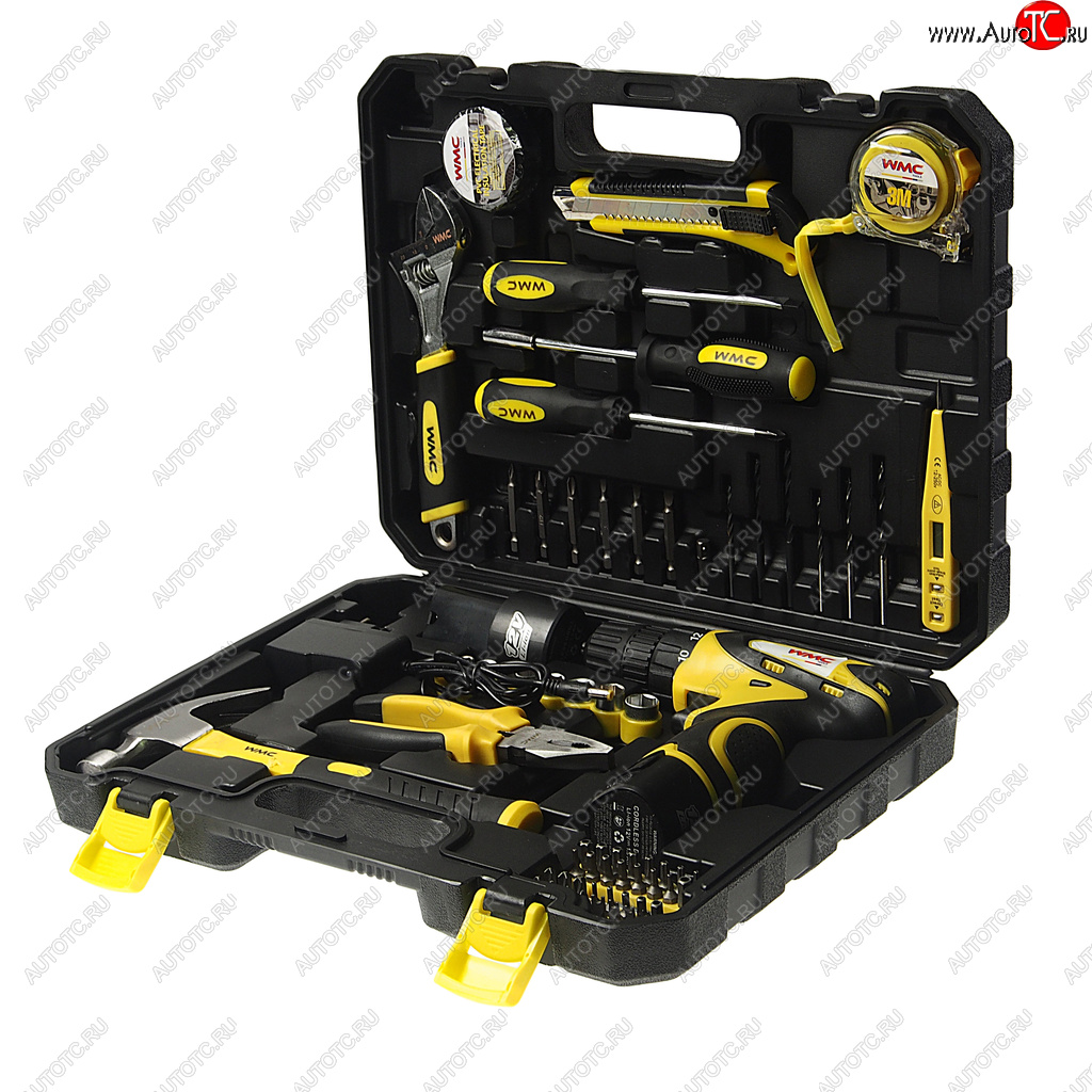 5 999 р. Набор инструментов 68 предметов слесарно-монтажный WMC TOOLS WMC TOOLS wmc-2068 WMC TOOLS wmc-2068  с доставкой в г. Пермь