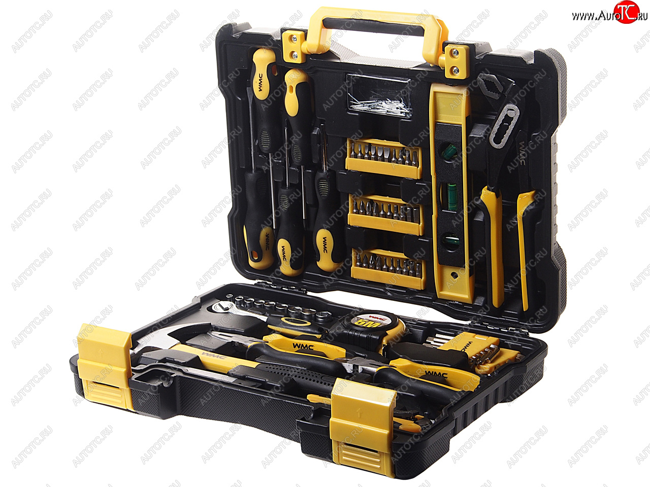 4 499 р. Набор инструментов 73 предмета слесарно-монтажный 14 DR 5-13мм WMC TOOLS WMC TOOLS wmc-2073  с доставкой в г. Пермь