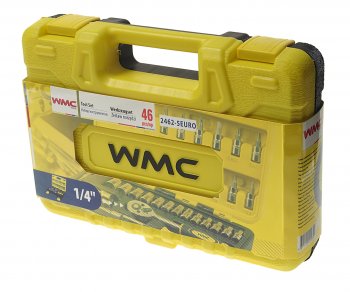 1 759 р. Набор головок торцевых и бит-головок 14 46 предметов WMC TOOLS WMC TOOLS wmc-2462-5euro  с доставкой в г. Пермь. Увеличить фотографию 3