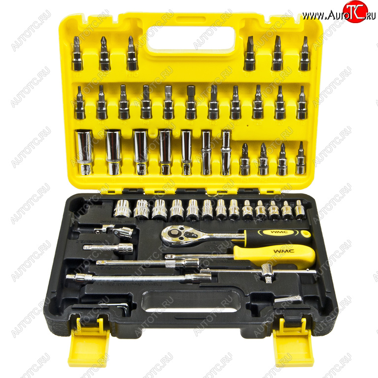 1 959 р. Набор головок торцевых и бит-головок 14 53 предмета WMC TOOLS WMC TOOLS wmc-2531-5euro  с доставкой в г. Пермь