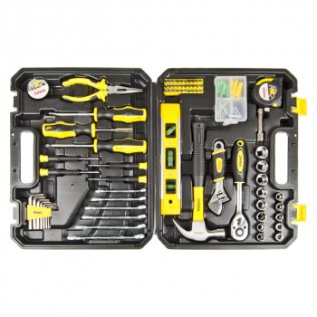 4 499 р. Набор инструментов 108 предметов слесарно-монтажный 14, 38 DR 4-19мм WMC TOOLS WMC TOOLS wmc-30108  с доставкой в г. Пермь. Увеличить фотографию 2