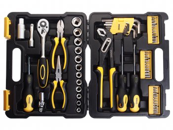 2 669 р. Набор инструментов 61 предмет слесарно-монтажный 3/8 DR 8-22мм WMC TOOLS WMC TOOLS wmc-3061 WMC TOOLS wmc-3061  с доставкой в г. Пермь. Увеличить фотографию 2
