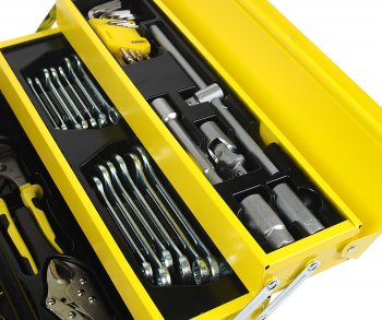 9 449 р. Набор инструментов 60 предметов в складном металлическом ящике WMC TOOLS WMC TOOLS wmc-4060c  с доставкой в г. Пермь. Увеличить фотографию 3