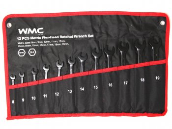 7 099 р. Набор инструментов 65 предметов слесарно-монтажный 12 DR в кейсе WMC TOOLS WMC TOOLS wmc-4065c  с доставкой в г. Пермь. Увеличить фотографию 4