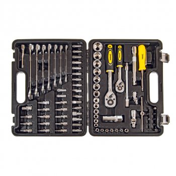 3 399 р. Набор инструментов 82 предмета слесарно-монтажный 14,38 WMC TOOLS WMC TOOLS wmc-4821-5ds  с доставкой в г. Пермь. Увеличить фотографию 2
