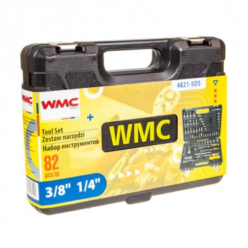 3 399 р. Набор инструментов 82 предмета слесарно-монтажный 14,38 WMC TOOLS WMC TOOLS wmc-4821-5ds  с доставкой в г. Пермь. Увеличить фотографию 4