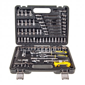3 399 р. Набор инструментов 82 предмета слесарно-монтажный 14,38 WMC TOOLS WMC TOOLS wmc-4821-5ds  с доставкой в г. Пермь. Увеличить фотографию 1