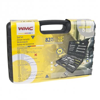 4 649 р. Набор инструментов 82 предмета 14, 12 WMC TOOLS WMC TOOLS wmc-4821-5euro  с доставкой в г. Пермь. Увеличить фотографию 4