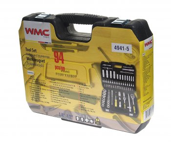 5 649 р. Набор головок торцевых,бит и бит-головок 14,12 94 предмета WMC TOOLS WMC TOOLS wmc-4941-5  с доставкой в г. Пермь. Увеличить фотографию 4