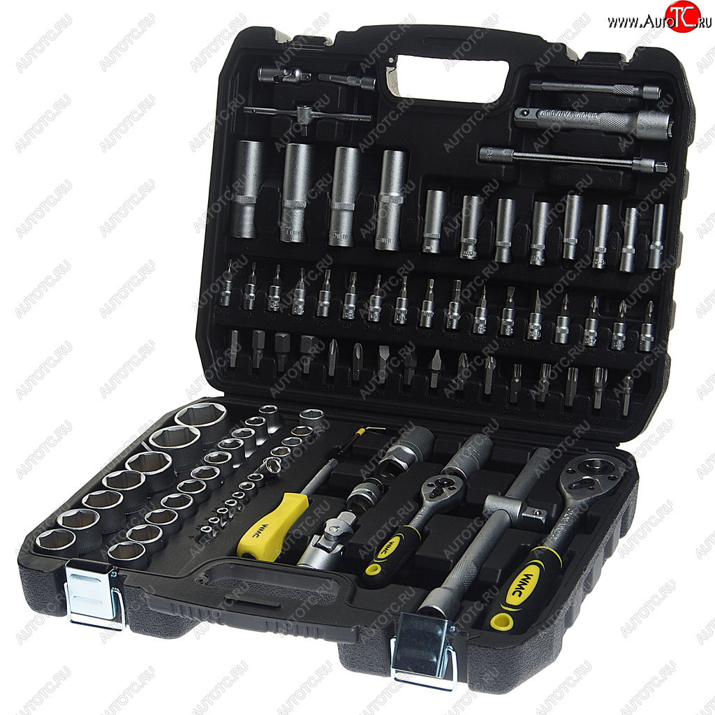 5 649 р. Набор головок торцевых,бит и бит-головок 14,12 94 предмета WMC TOOLS WMC TOOLS wmc-4941-5  с доставкой в г. Пермь