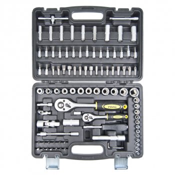 3 799 р. Набор инструментов 94 предмета 1/4, 1/2 WMC TOOLS WMC TOOLS wmc-4941-5euro WMC TOOLS wmc-4941-5euro  с доставкой в г. Пермь. Увеличить фотографию 2