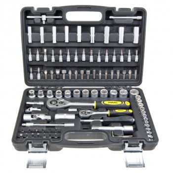 3 799 р. Набор инструментов 94 предмета 1/4, 1/2 WMC TOOLS WMC TOOLS wmc-4941-5euro WMC TOOLS wmc-4941-5euro  с доставкой в г. Пермь. Увеличить фотографию 1