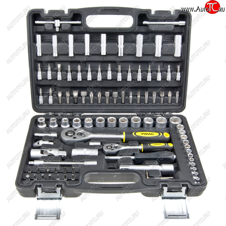 3 799 р. Набор инструментов 94 предмета 1/4, 1/2 WMC TOOLS WMC TOOLS wmc-4941-5euro WMC TOOLS wmc-4941-5euro  с доставкой в г. Пермь