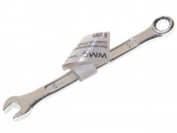 56 р. Ключ комбинированный 6мм 12-ти гранный прямой WMC TOOLS WMC TOOLS wmc-75506  с доставкой в г. Пермь. Увеличить фотографию 1