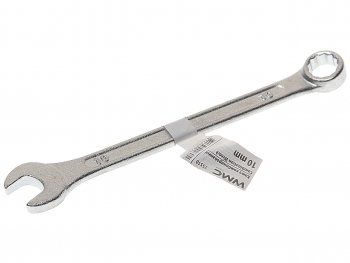 61 р. Ключ комбинированный 10мм 12-ти гранный прямой WMC TOOLS WMC TOOLS wmc-75510  с доставкой в г. Пермь. Увеличить фотографию 1