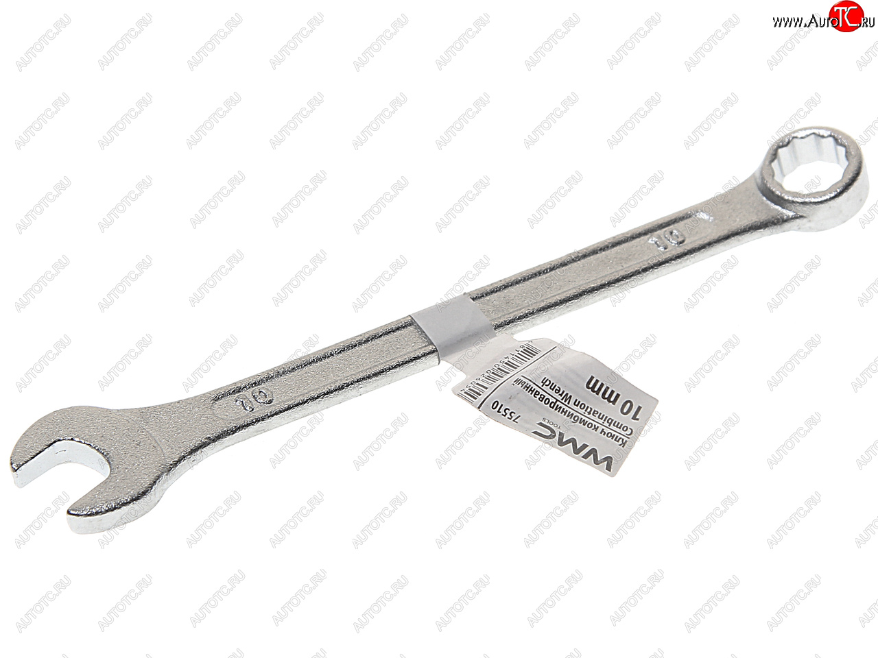 61 р. Ключ комбинированный 10мм 12-ти гранный прямой WMC TOOLS WMC TOOLS wmc-75510  с доставкой в г. Пермь