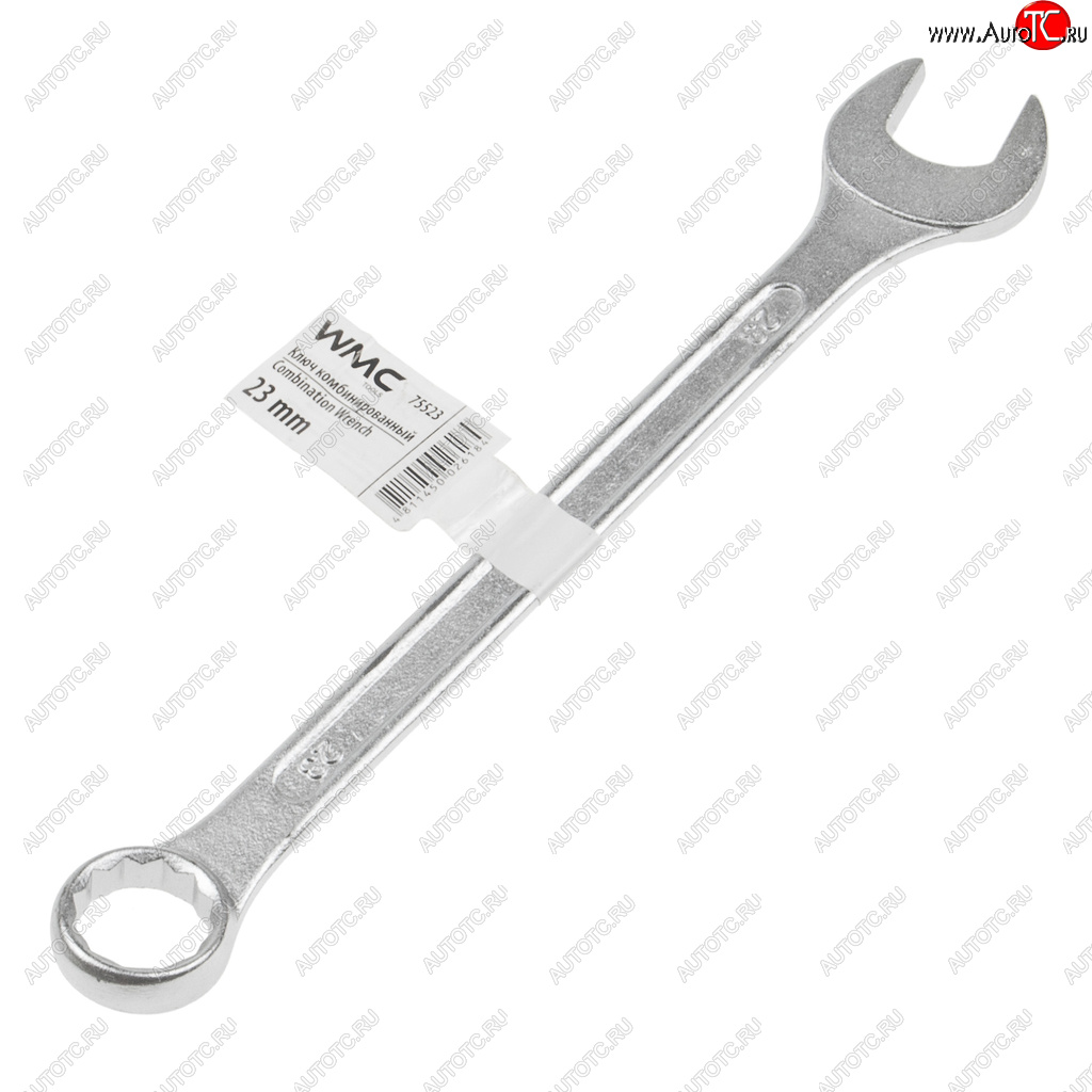 239 р. Ключ комбинированный 23мм 12-ти гранный прямой WMC TOOLS WMC TOOLS wmc-75523  с доставкой в г. Пермь