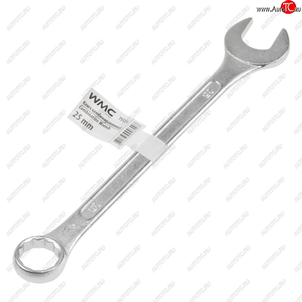 299 р. Ключ комбинированный 25мм 12-ти гранный прямой WMC TOOLS WMC TOOLS wmc-75525  с доставкой в г. Пермь