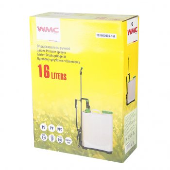 3 099 р. Опрыскиватель 16л переносной ручной садовый пластиковый WMC TOOLS WMC TOOLS wmc-tg7602005-16l WMC TOOLS wmc-tg7602005-16l  с доставкой в г. Пермь. Увеличить фотографию 6
