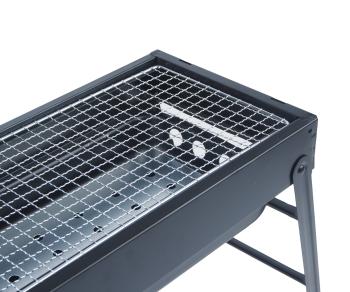 1 779 р. Мангал разборный 600х220х310х1.0мм с решеткой для барбекю WMC TOOLS WMC TOOLS wmc-tl-600  с доставкой в г. Пермь. Увеличить фотографию 2