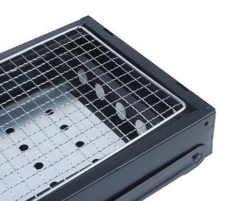 1 779 р. Мангал разборный 600х220х310х1.0мм с решеткой для барбекю WMC TOOLS WMC TOOLS wmc-tl-600  с доставкой в г. Пермь. Увеличить фотографию 4