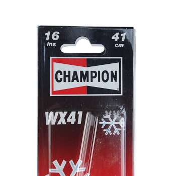 499 р. Щетка стеклоочистителя 410мм зимняя CHAMPION CHAMPION wx41b01  с доставкой в г. Пермь. Увеличить фотографию 2