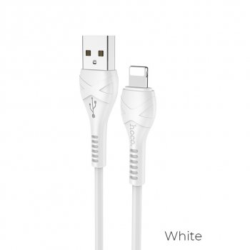 117 р. Кабель iPhone (5-) 1м белый HOCO HOCO x37 white  с доставкой в г. Пермь. Увеличить фотографию 1