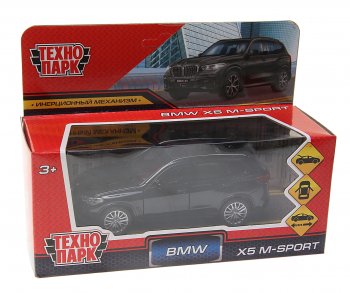 1 059 р. Модель автомобиля BMW X5 металлическая ТЕХНОПАРК ТЕХНОПАРК x5-12-bk  с доставкой в г. Пермь. Увеличить фотографию 1