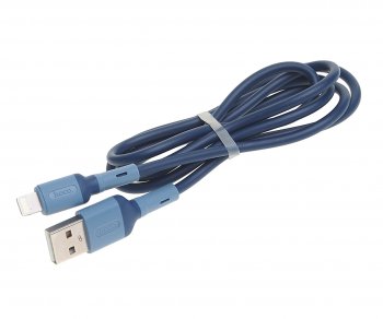 253 р. Кабель iPhone (5-) 1м HOCO HOCO x65 blue  с доставкой в г. Пермь. Увеличить фотографию 1